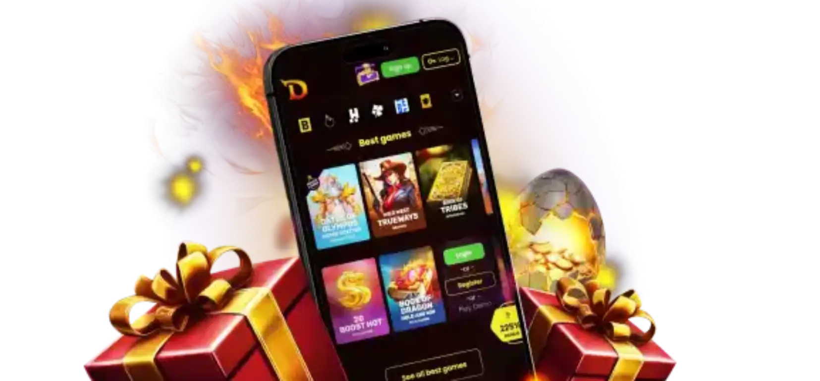 DragonSlots Casino App Screenshot